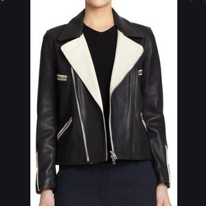 rag & bone Leather Moto Jacket